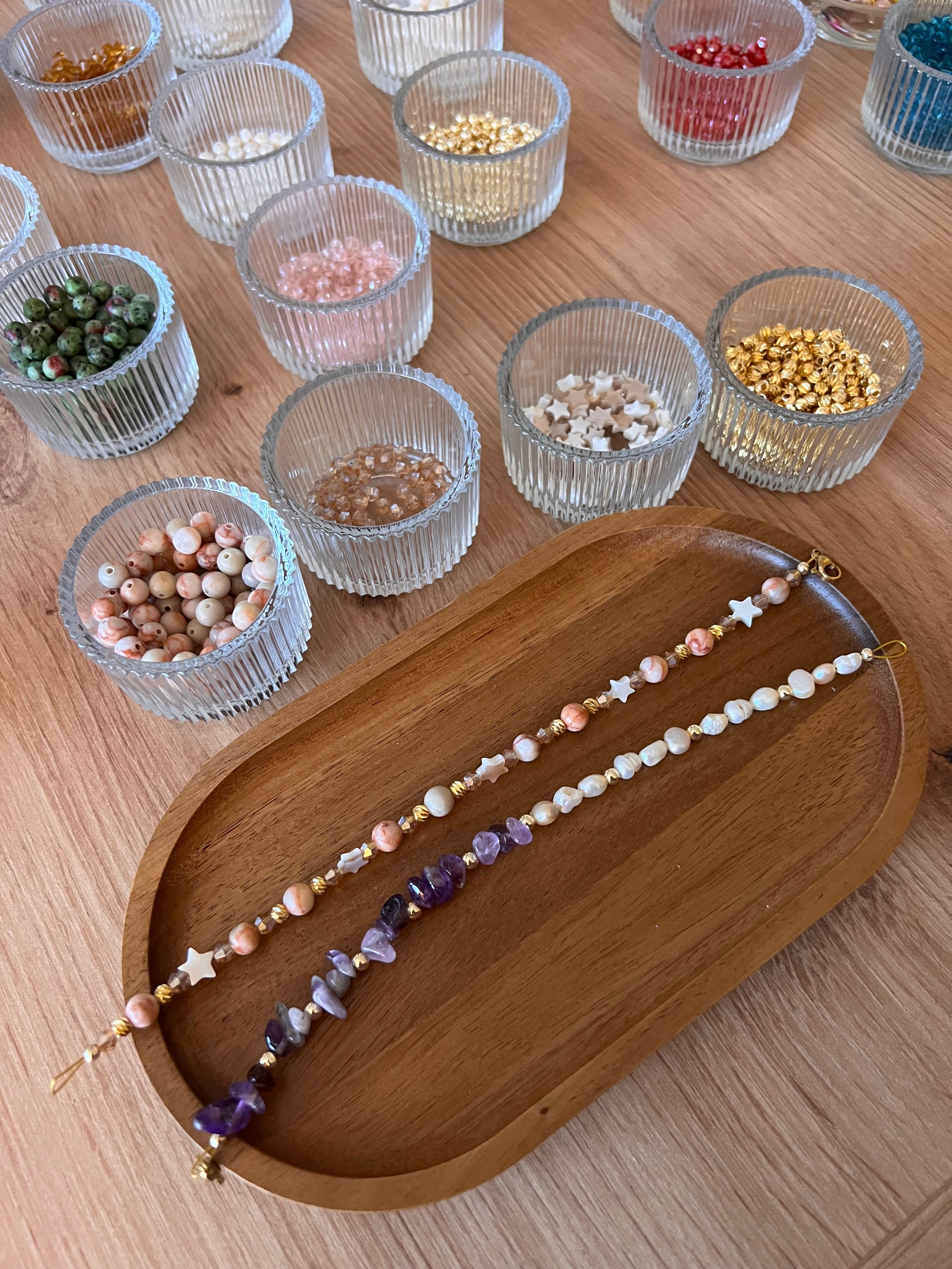 Perlenschmuck-Workshop am 19.04. in Mannheim um 14 Uhr (inkl. Welcome Drink & Snacks)