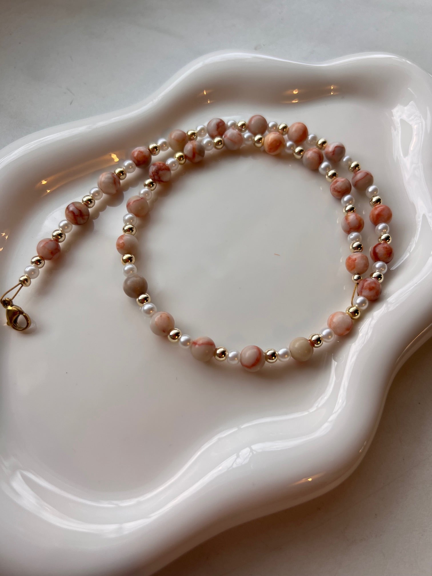 Perlenschmuck-Workshop am 13.09. im Martinshof Dudenhofen (inkl. Welcome Drink & Snacks)