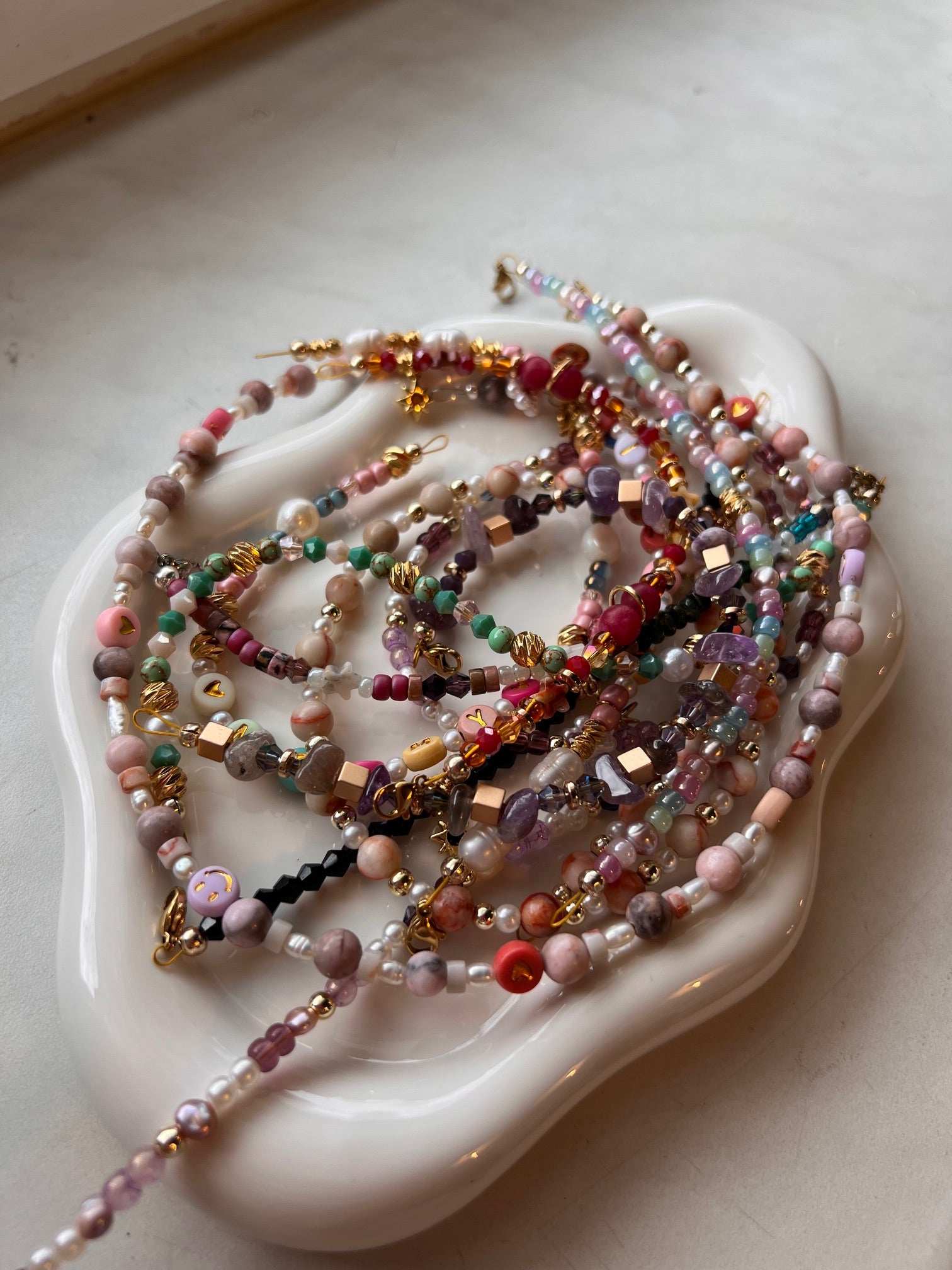 Perlenschmuck-Workshop am 21.06. im Studio Mamour in Speyer (inkl. Welcome Drink & Snacks)
