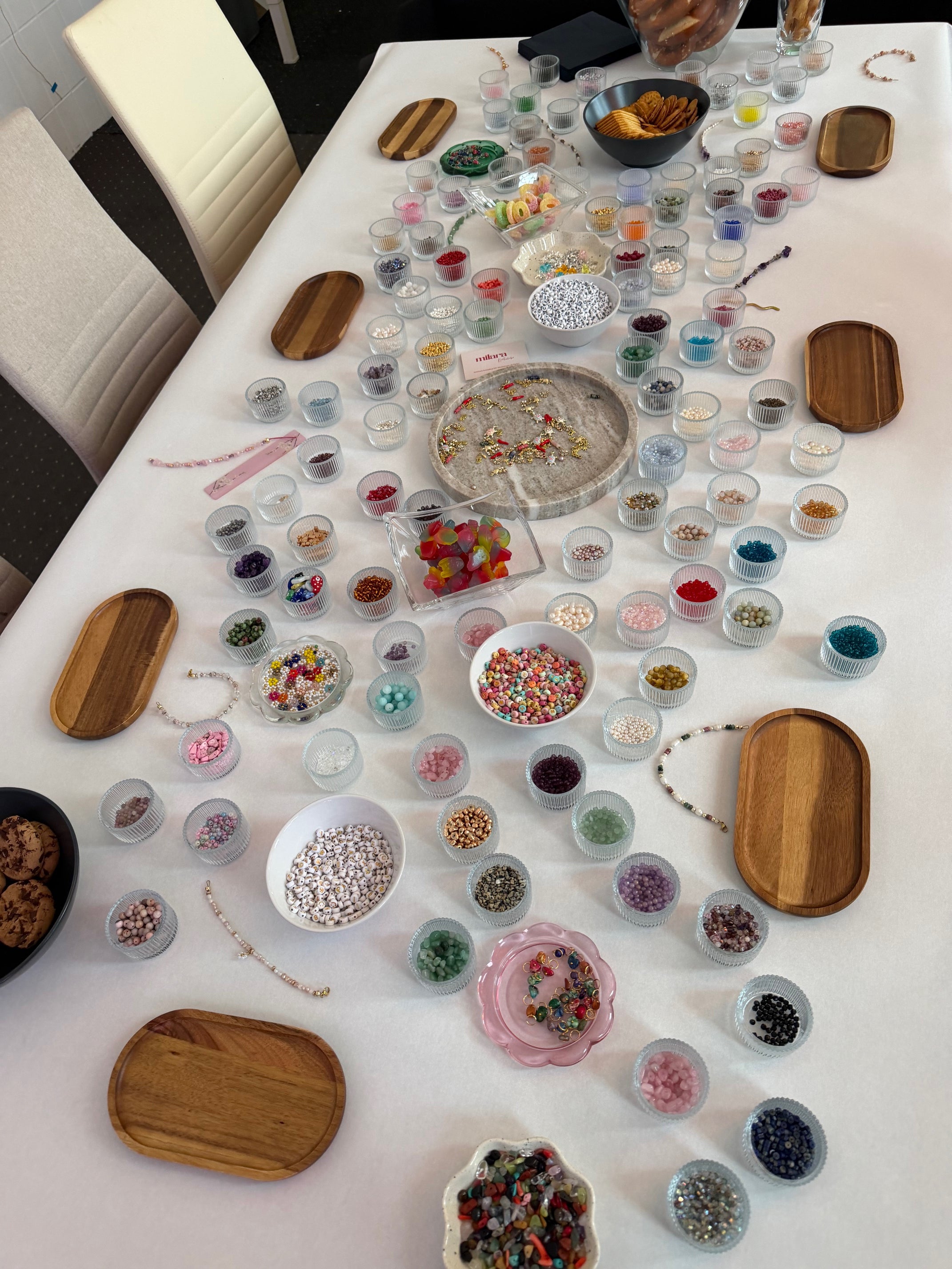 Perlenschmuck-Workshop am 15.08. in Mannheim um 16 Uhr (inkl. Welcome Drink & Snacks)