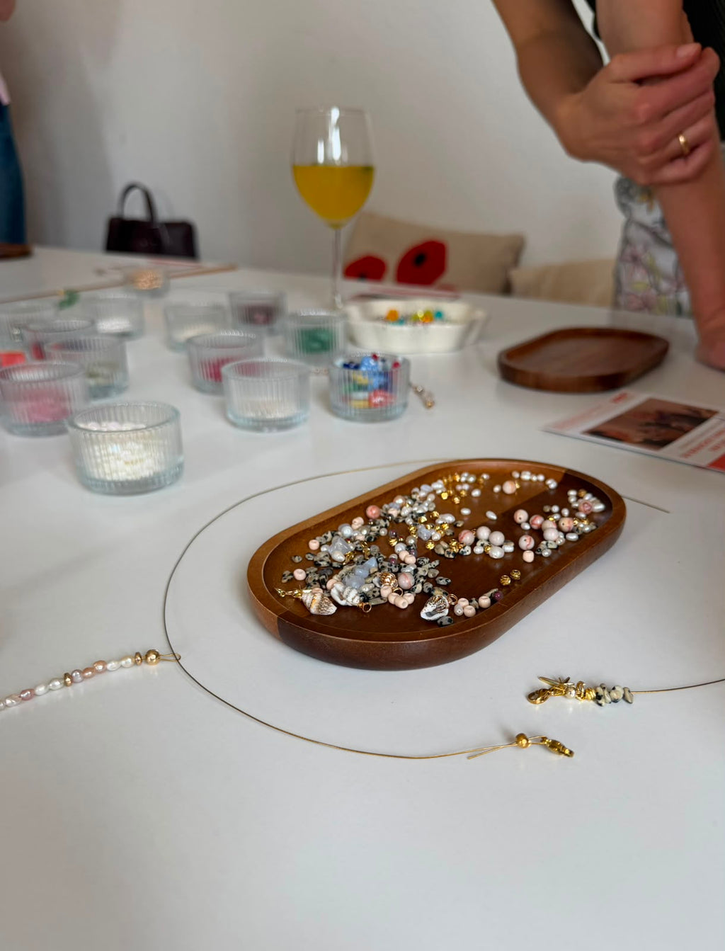 Perlenschmuck-Workshop am 18.10. in Wiesloch um 16 Uhr (inkl. Welcome Drink und Snacks)