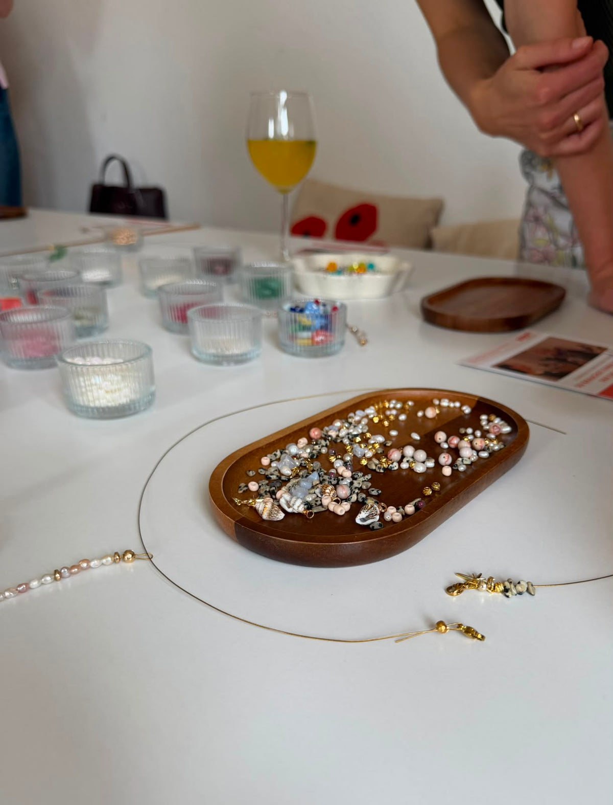 Perlenschmuck-Workshop am 18.10. in Wiesloch um 16 Uhr (inkl. Welcome Drink und Snacks)