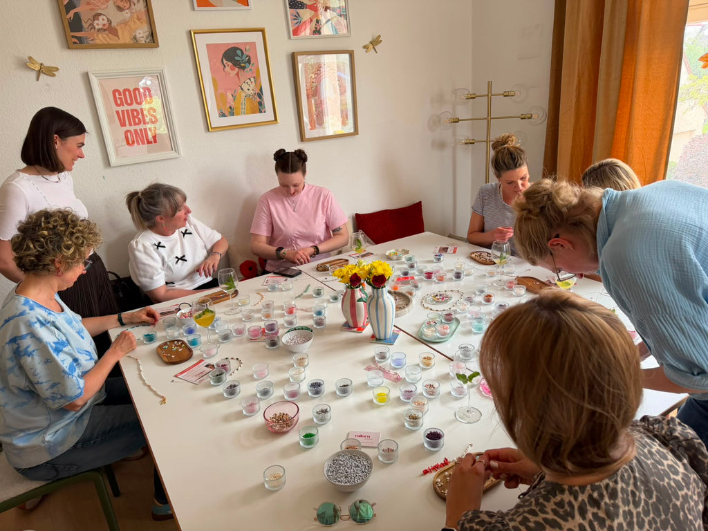 Perlenschmuck-Workshop am 18.10. in Wiesloch um 16 Uhr (inkl. Welcome Drink und Snacks)