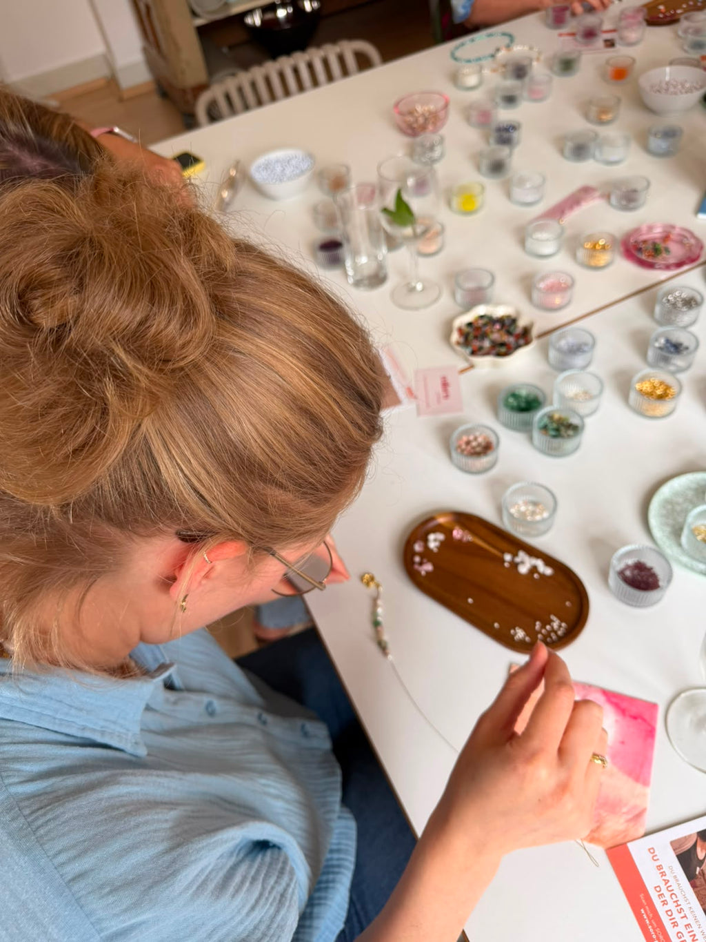 Perlenschmuck-Workshop am 18.10. in Wiesloch um 13 Uhr (inkl. Welcome Drink und Snacks)