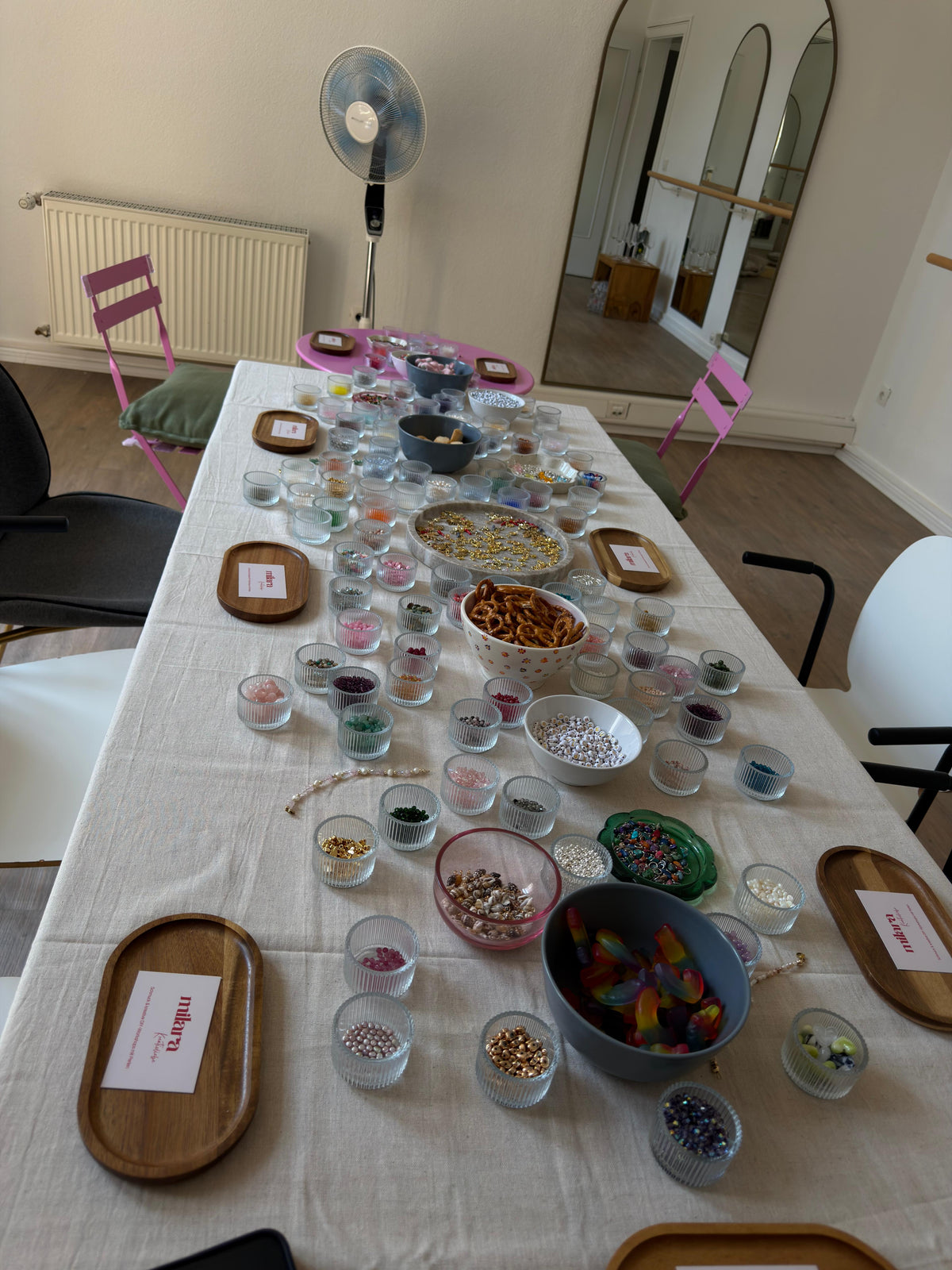 Perlenschmuck-Workshop am 25.10. im Studio Mamour in Speyer (inkl. einem Getränk & Snacks)